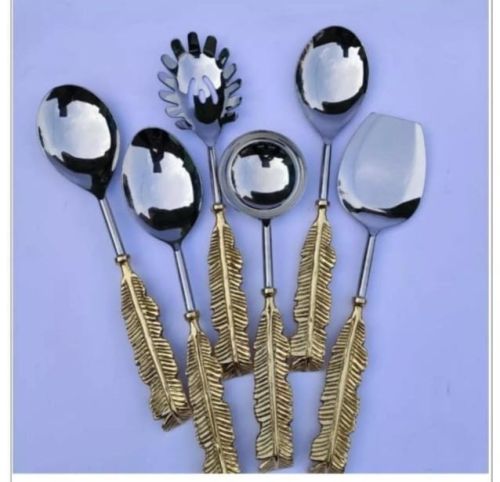 Stainless Steel Classic Gold Plating Spoon – Elegant & Durable Dining Cutlery