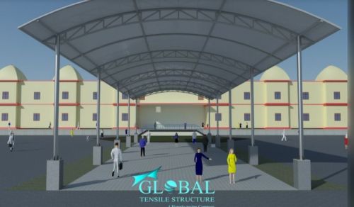 Modular Tensile Structure Customized, Length : 2.5mtr