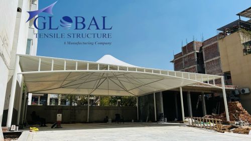 Tensile Structure Customized, Cover Material : Pvc