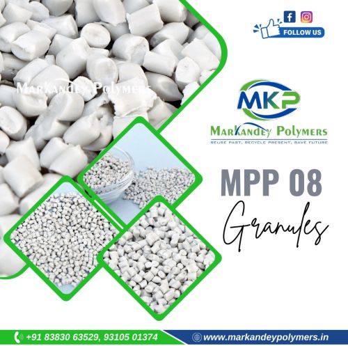 MPP 08 Milky Granules for Injection Molding, Extrusion, Blow Molding