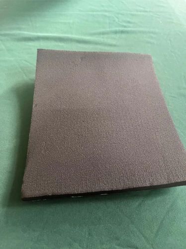 Plain Non Polished Nitrile Rubber Foam Sheets, Color : Black