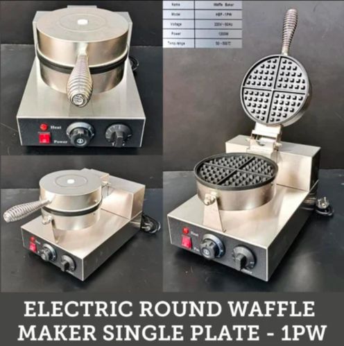 Waffle Maker Machine, Color : Silver Standard, Weight : 5-50kg