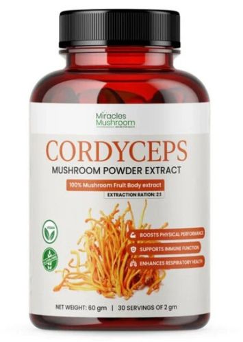 Miracles Mushroom Cordyceps Mushroom Powder Extract for Smoothie