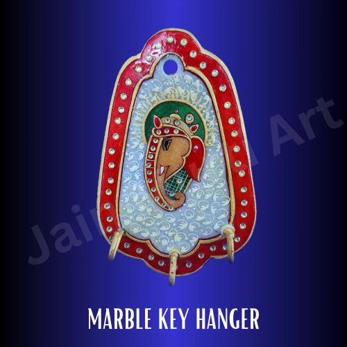 Marble Key Hanger Rajsthani