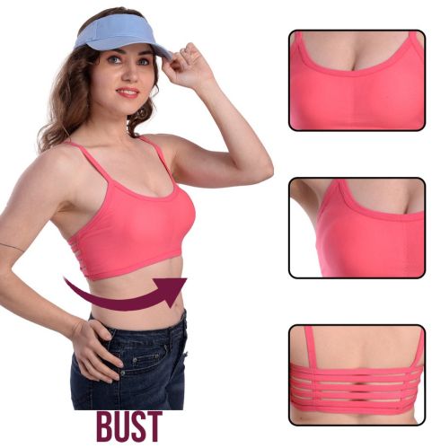 Cotton Rich / Lycra Air Sport Bra (Pack Of 3)