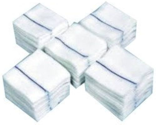 Cotton Disposable Surgical Sponge, Color : White
