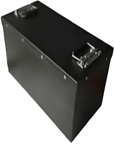Mild Steel Battery Box, Color : Black