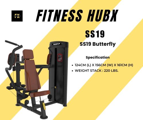 Fitness Hubx Butterfly Gym Machine