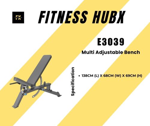 Multi Adjustable Weight Bench For Gym