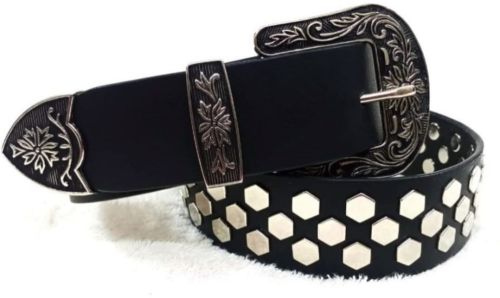 Black Leather Belt