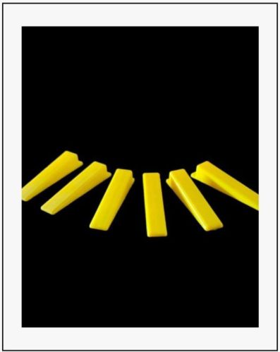 PP Tile Leveling System Wedge, Color : Yellow