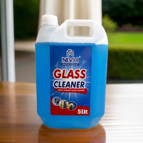 Nvh 5 Ltr. Glass Cleaner, Color : Blue, Packaging Type : Plastic Can