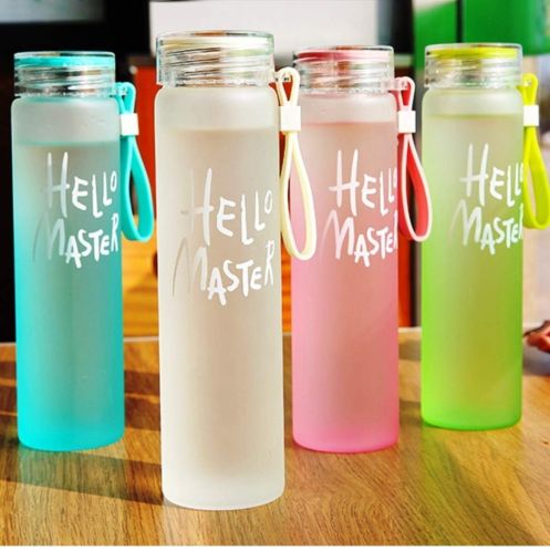 Plastic Water Bottle Set, Color : Multicolor 500ml