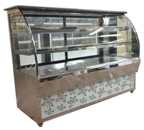 Display Counter C Glass Non AC for Hotel, Restaurant, Bakery Etc