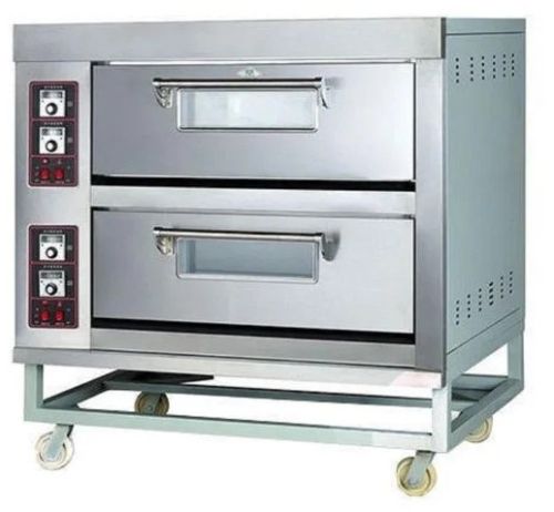 SS 304 Grade Double Deck Oven
