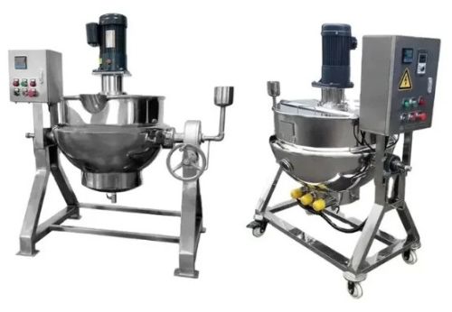 Stainless Steel Electric Potato Boiling Machine, Color : Silver