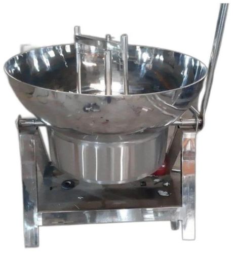 Stainless Steel 304 Grade Manual Kadai Steam Boiler