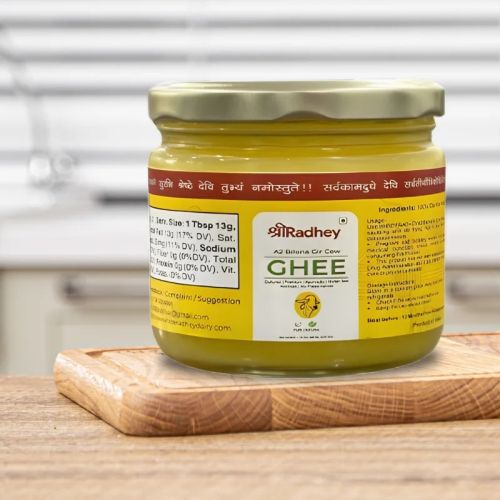 SHREERADHEY A2 Gir Cow Ghee 300 ml