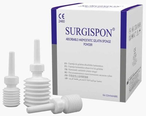 Surgicel Absorbable Hemostat Bellow Bottle Powder