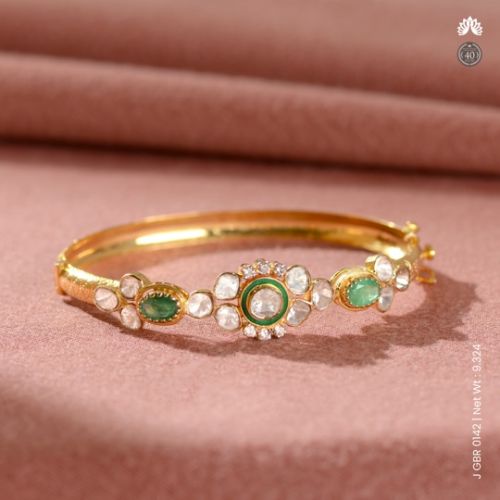 Elegant Polki Womens Diamond Bracelet