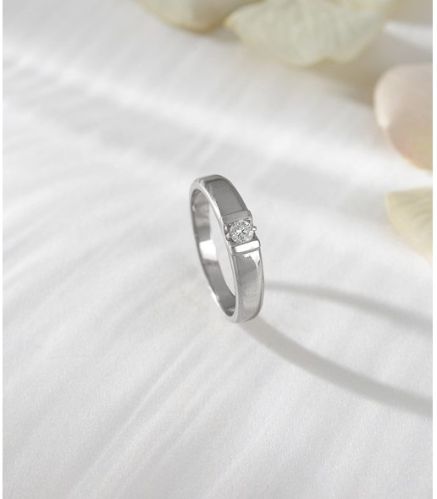 Engagement Solitaire White Gold Rings