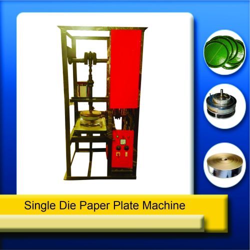 Iron Single Die Paper Plate Making Machine
