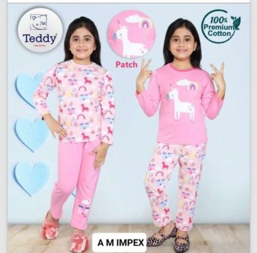 Baby Mummy Kids Unicorn Prints Outfit Set