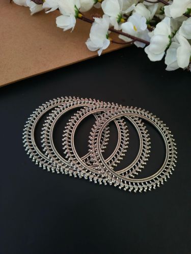 Sparrow Oxidised Bangle Set 2.6, 2.4