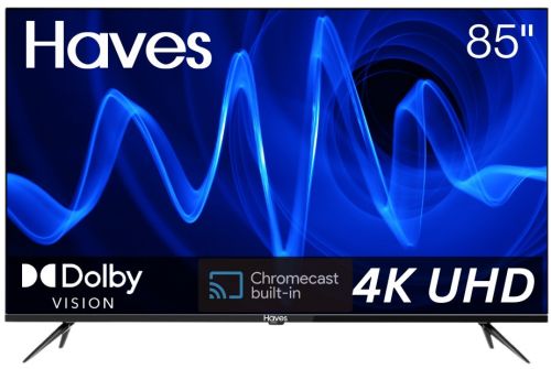 Haves 85 Inch 4k UHD Android LED TV [In-Built BT & Google Voice Assistant