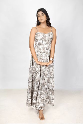 Floral Empire Cut Mididress Daytime Events, Parties
