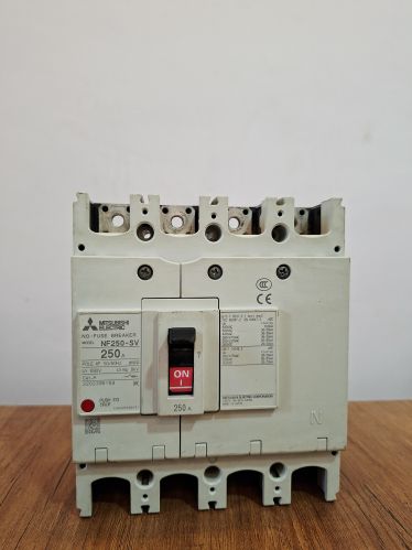 Mitsubishi Electric NF250-SV No-Fuse Breaker – 3 Pole, 250A | Refurbished MCCB