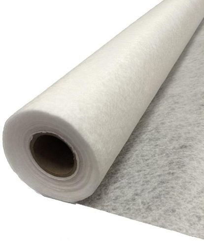 Non Woven Plain PET PP Geotextile, Color : Grey