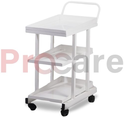 Epoxy Powder Coated Bedside Drug Trolley PC For Hospital Wards