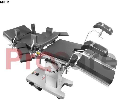 304 Stainless Steel Hydraulic Operating Table, Color : Silver