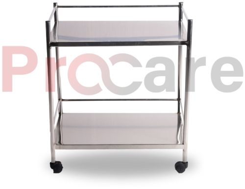 Stainless Steel Instrument Trolley for Hospital