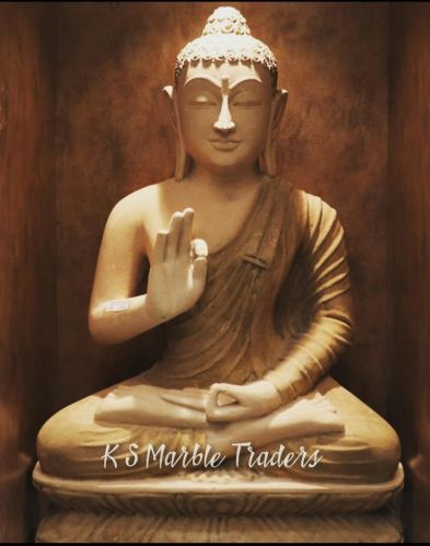 Marble Buddha Statue for Decorative, Spiritual