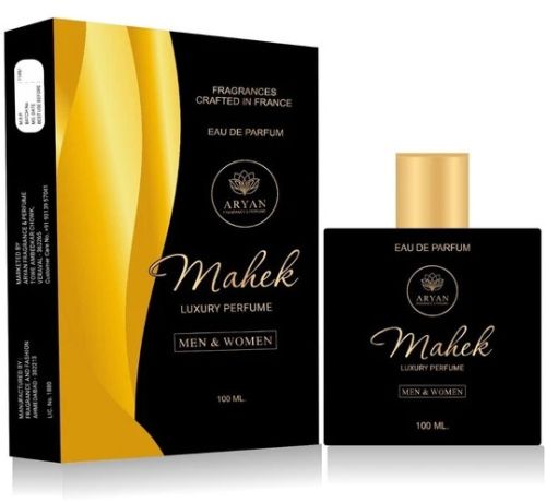 100ml mahek luxury perfume bottle