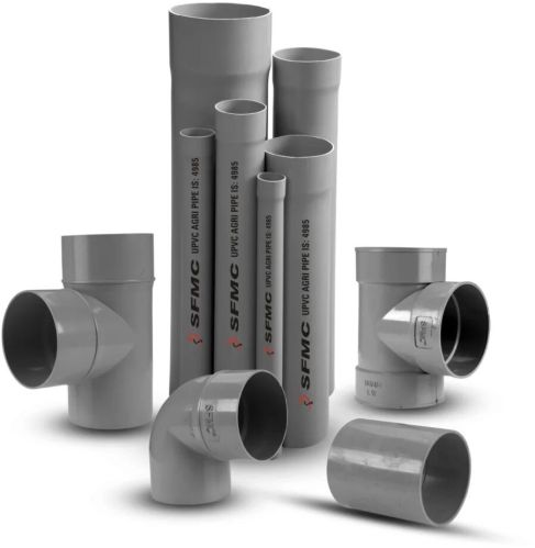 UPVC Pipes & Fittings, Color : White