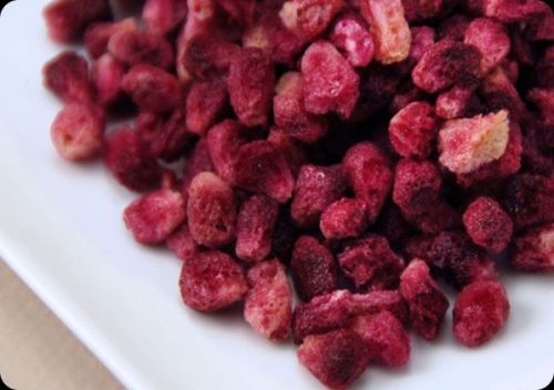 Crunchy Freeze Dried Pomegranate, Color : Red