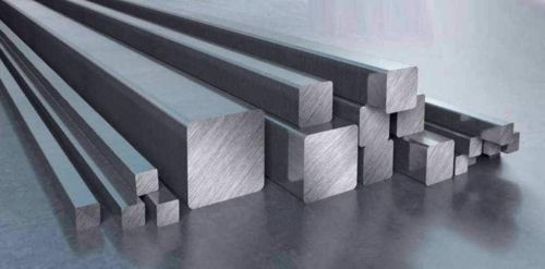 Aluminium Square Bar, Color : Silver For Industrial Applications