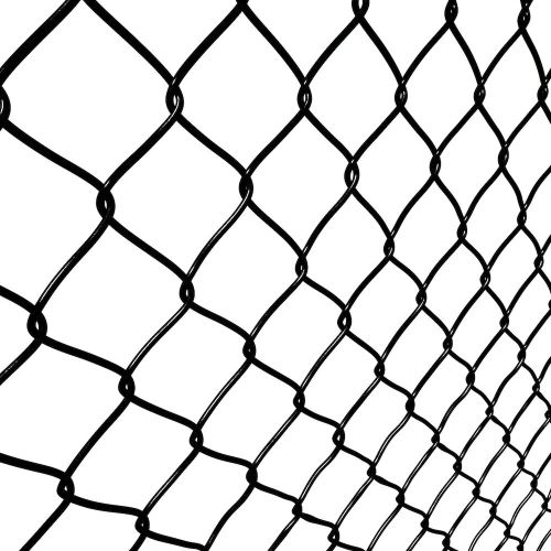 Metal Chain Link Fencing, Color : Black, Green, Silver