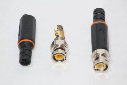 Metal Jascom BNC Connector, Color : Silver