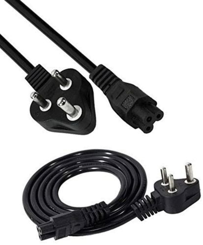 K Pro 3 Pin Laptop Power Cable 1.5 Mtr