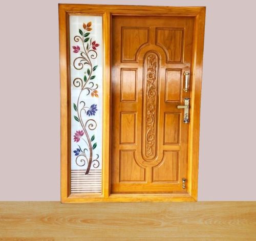 Smooth Wood Simple Panel Design Door Standard for Interior