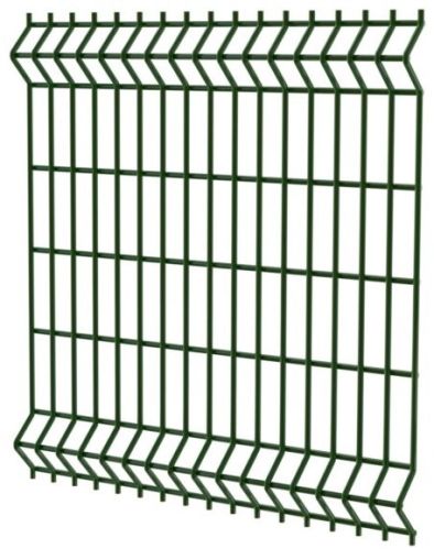 Galvanized Steel V Mesh Fencing, Color : Silver