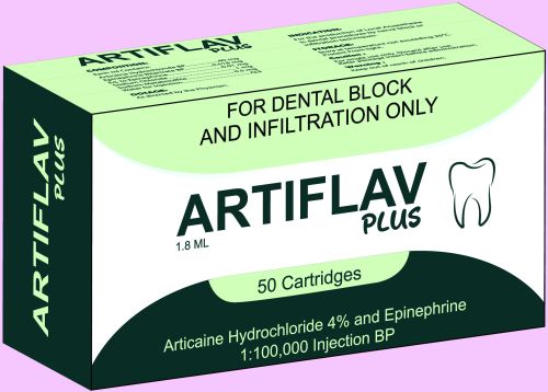 Articaine Hydrochloride 4% and Epinephrine 1:10,000 Injection BP