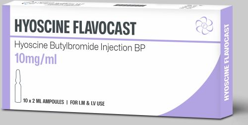 Hyoscine Butylbromide Injection IP, Color : Transparent
