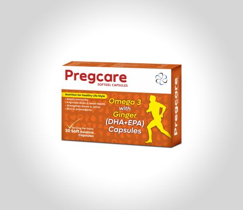 Omega 3 With Ginger (Dha+epa) Capsules