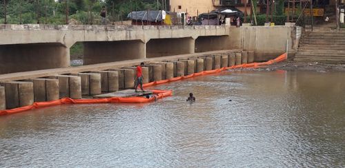 Urethane Solid Flotation Boom, Color : Varies