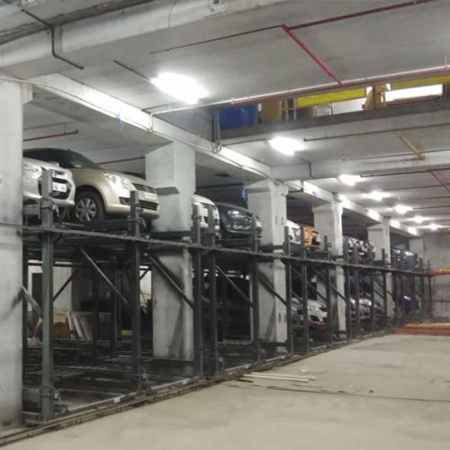 Fully Automatic Hydraulic Puzzle Car Parking System, Color : Black